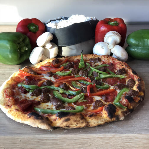 pizza cesare par Pizza Luccia